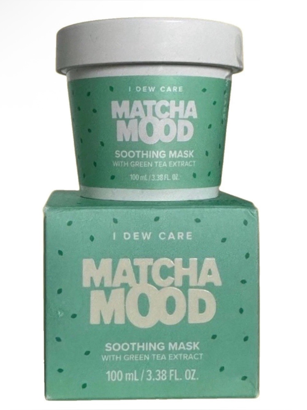 I Dew Care Matcha Mood Soothing Face Mask - K-Beauty